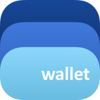 Blue wallet